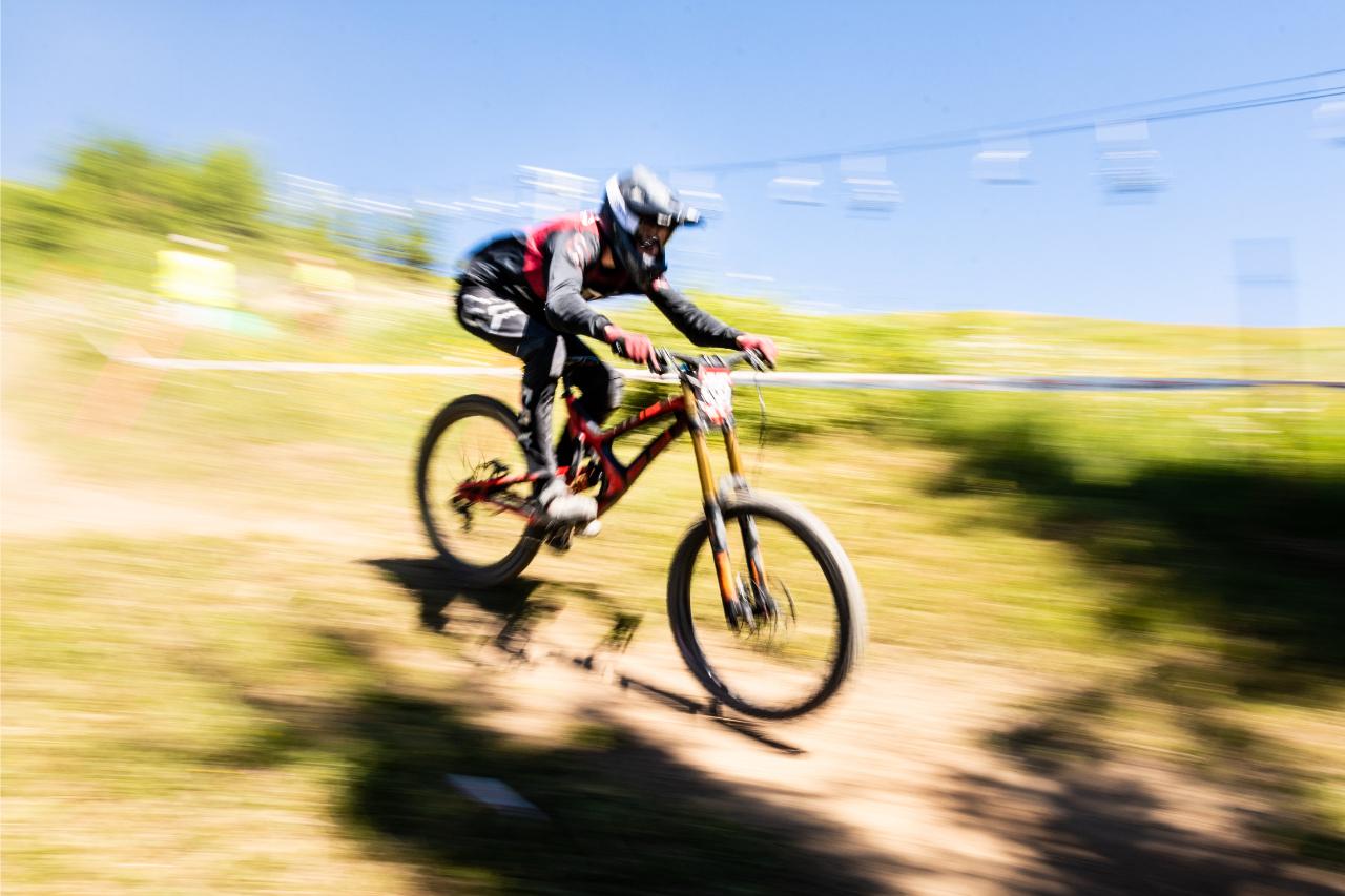 Down hill biker

