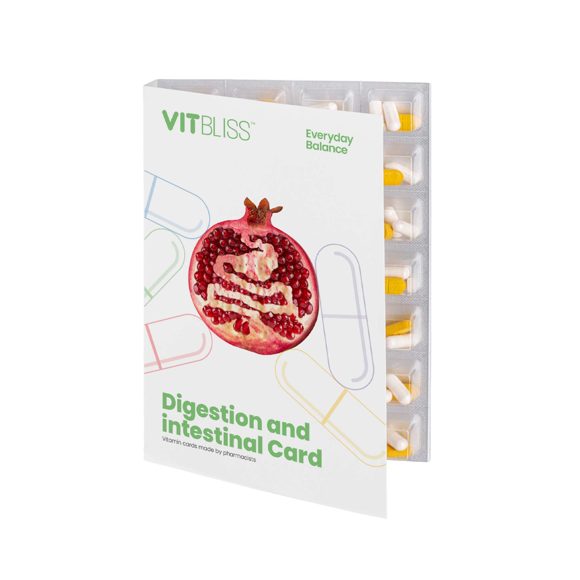 Digestion and Intesinal Card - VITBLISS, vitamins