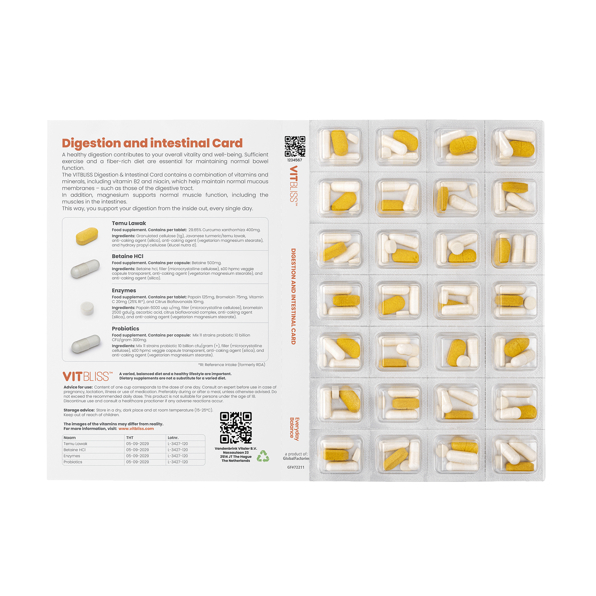 Digestion and Intensinal Card - VITBLISS