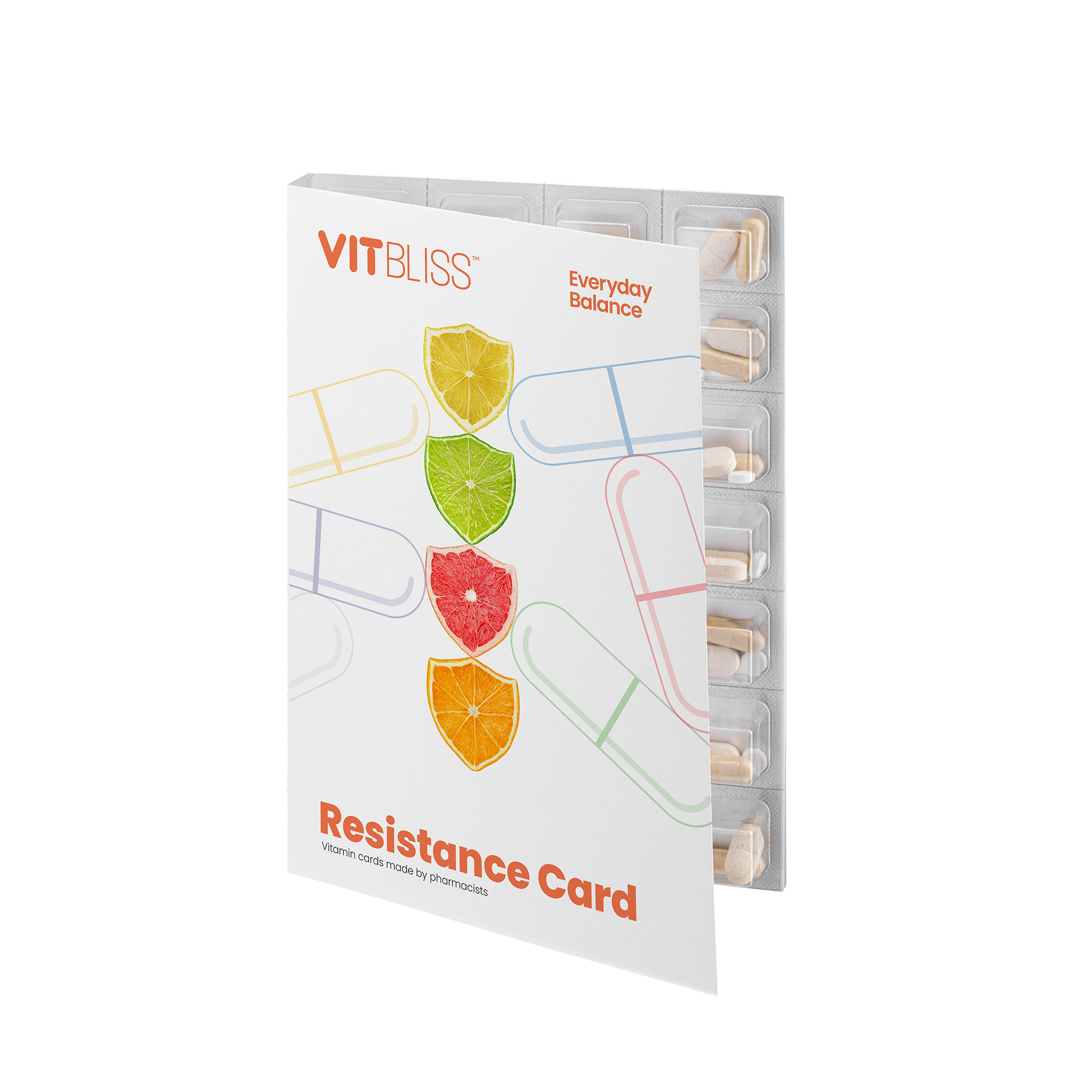 Resistance Card - VITBLISS, vitamins
