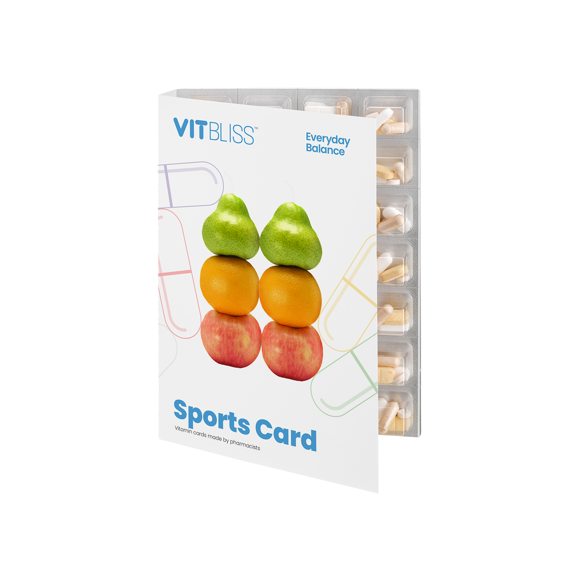 Sports Card - VITBLISS, vitamins