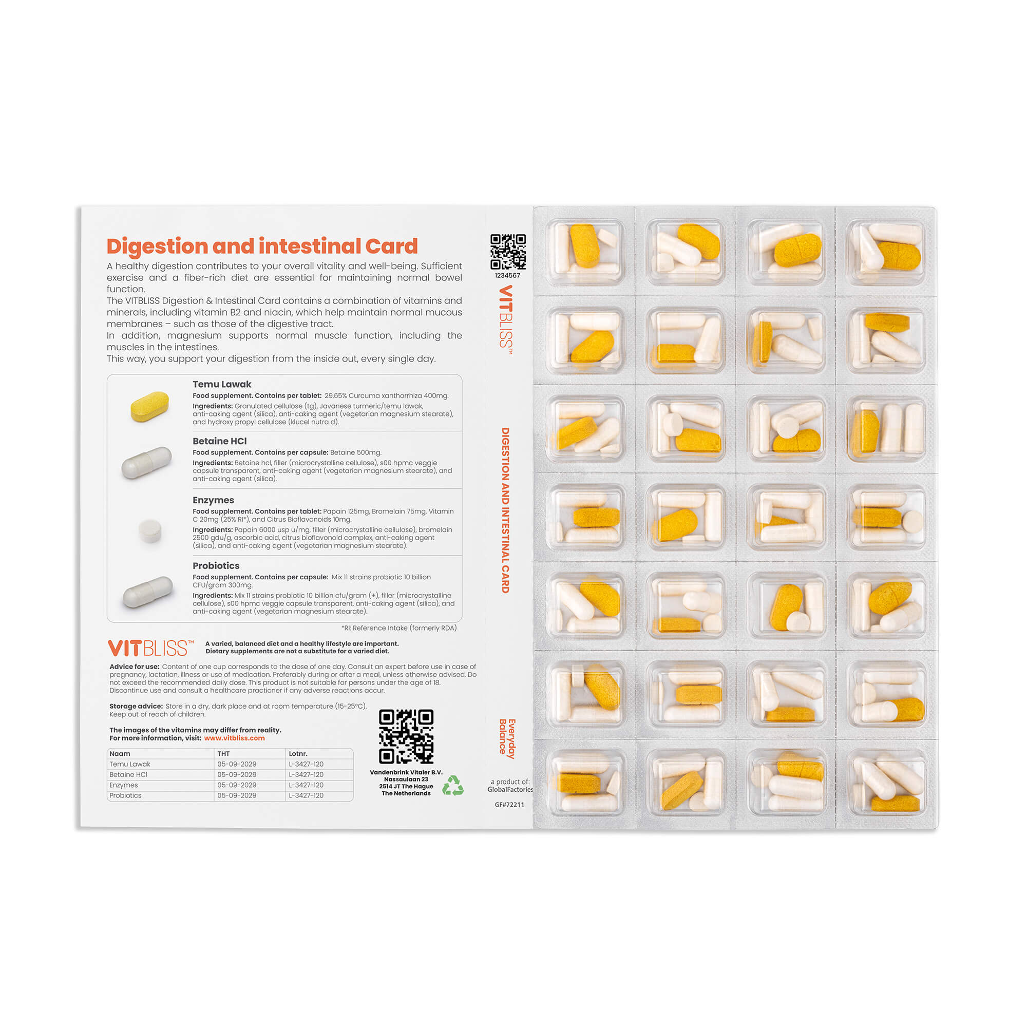 Darmgesundheitskarte - VITBLISS