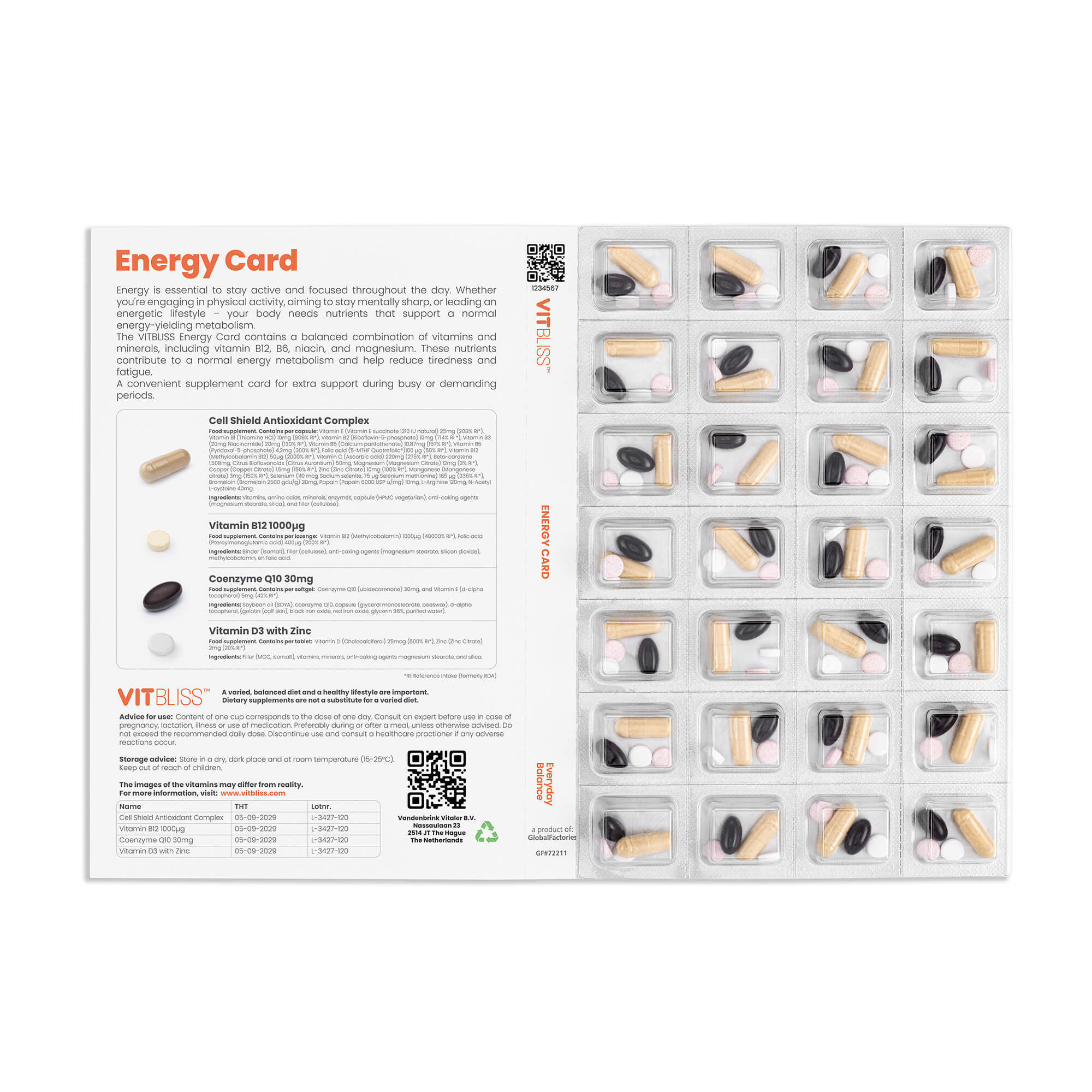 Energiekarte - VITBLISS