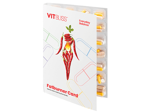 Fatburner Card - VITBLISS, vitamins