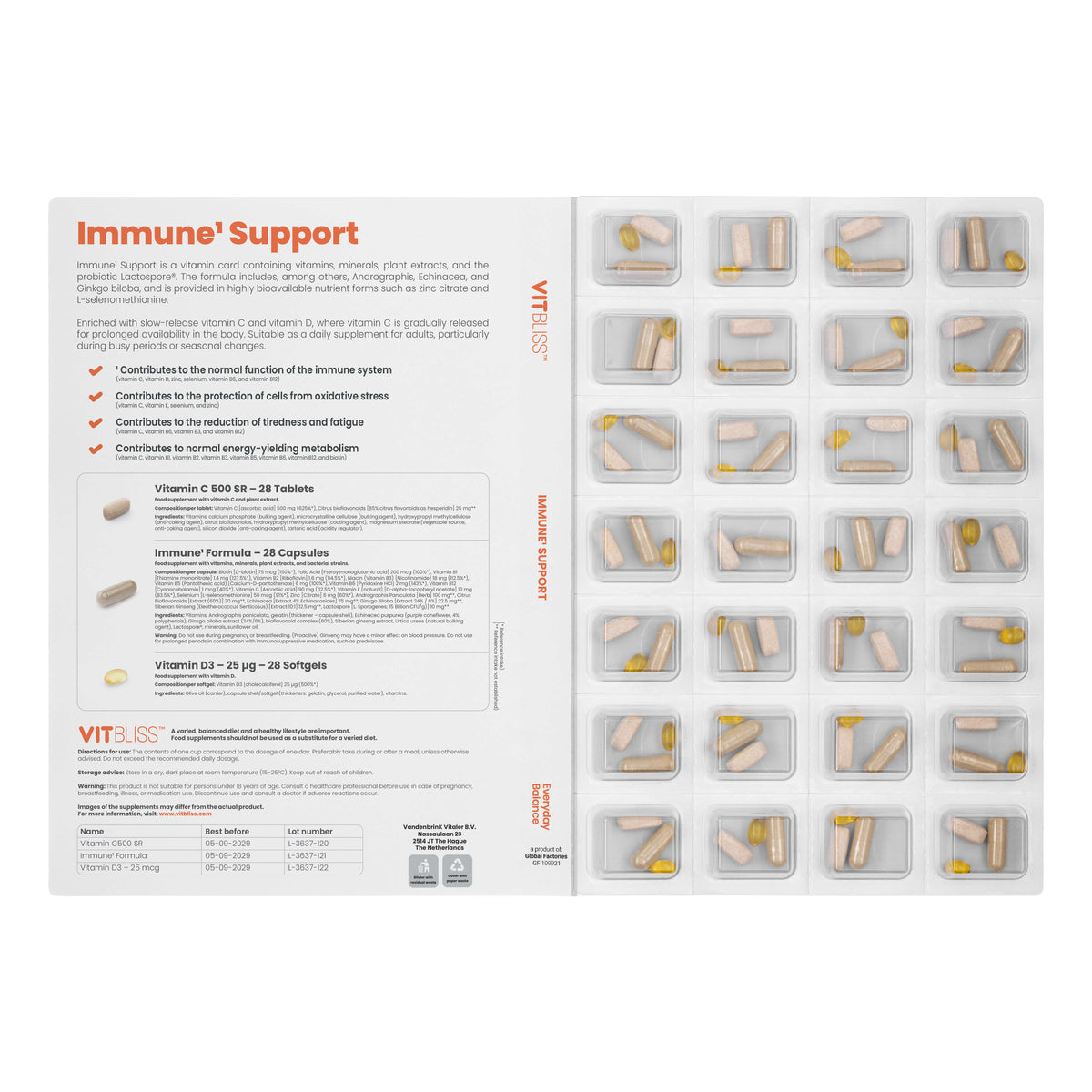 Immune Support Card - VITBLISS
