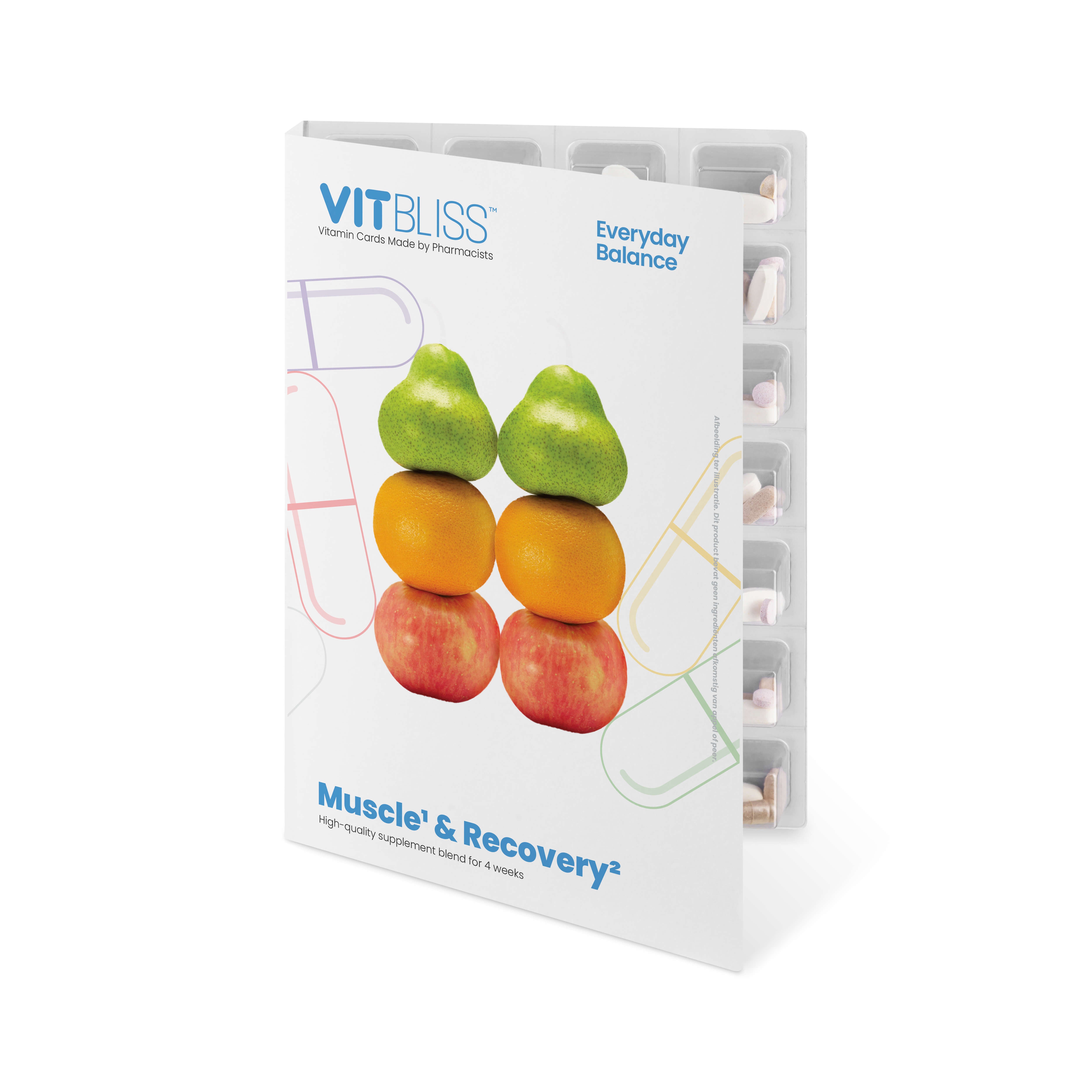 Muscle¹ & Recovery² - VITBLISS Vitamin Card